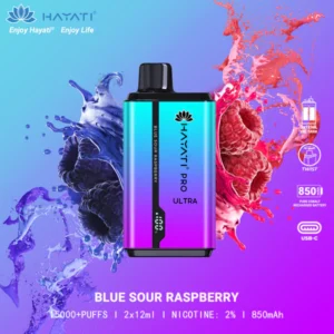 Hayati Pro Ultra 15000 Blue Sour Raspberry Disposable Vape