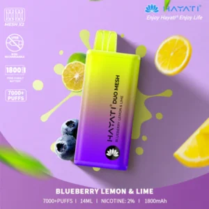 Hayati Duo Mesh 7000 Blueberry Lemon & Lime