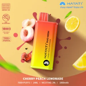 Hayati Duo Mesh 7000 Cherry Peach Lemonade