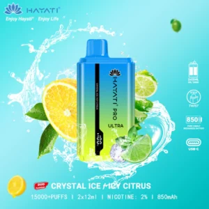 Hayati Pro Ultra 15000 Crystal Ice / Icy Citrus