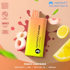 Hayati Duo Mesh 7000 Peach Lemonade