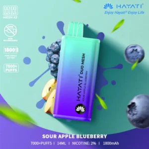 Hayati Duo Mesh 7000 - Sour Apple Blueberry