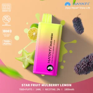 Hayati Duo Mesh 7000 - Star Fruit Mulberry Lemon
