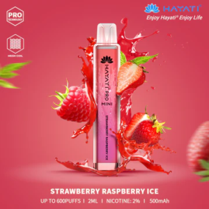 Hayati Pro Mini 600 Strawberry Raspberry Ice