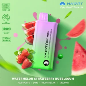 Hayati Duo Mesh 7000 - Watermelon Strawberry Bubblegum